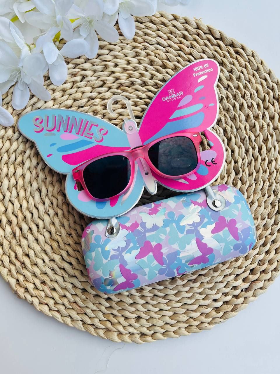Set Gafas + estuche, mariposa