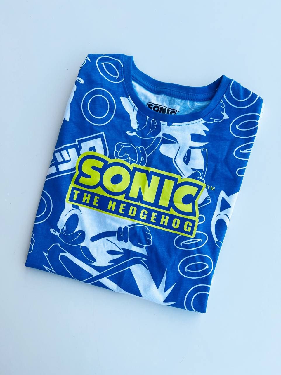 Camiseta Sonic, 10/12t