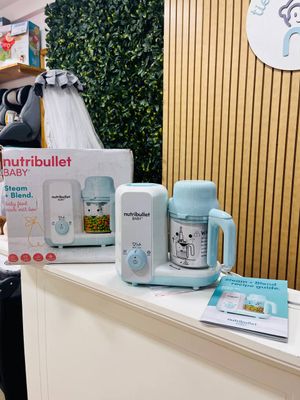 Procesador y Vaporera Nutribullet, 2 en 1