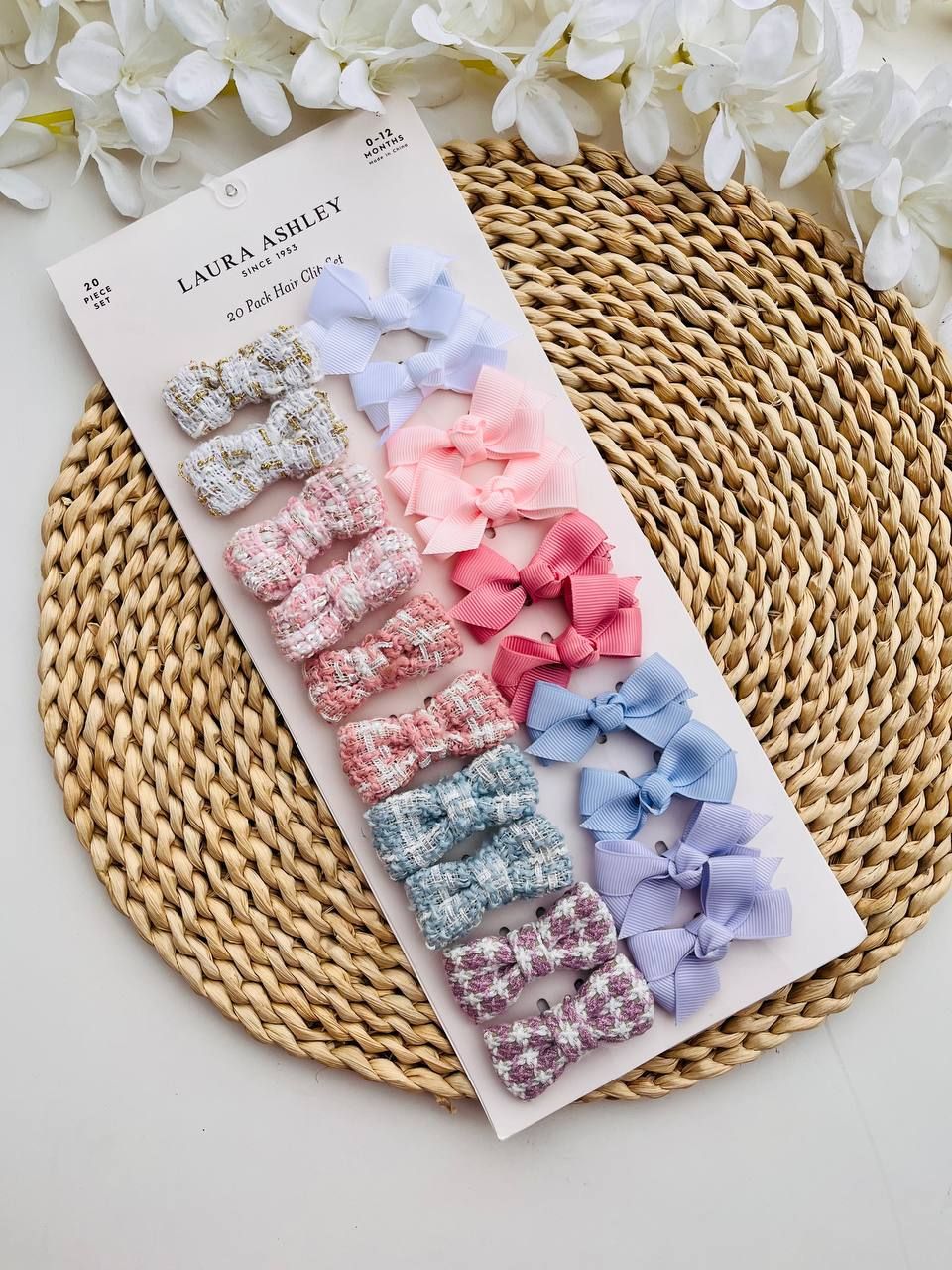 Set 20 vinchas Laura Ashley