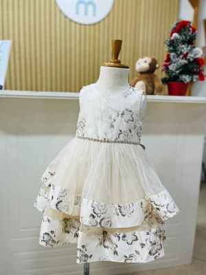 Vestido Bonnie, faldón en capas, 2 años