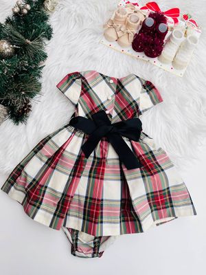 Vestido Polo Ralph Lauren, con calzoncito, 12m