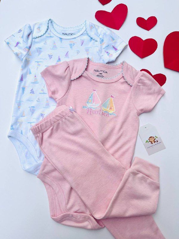 Set Nautica, 3 piezas, 12m y 18m