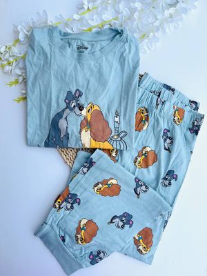 Pijama 2 piezas, La dama y el vagabundo, talla L