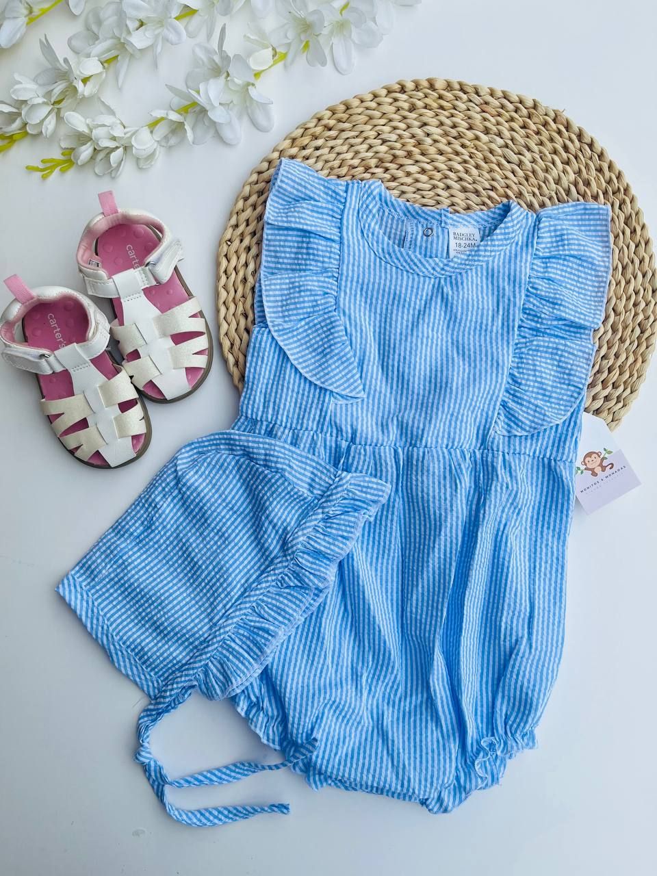 Romper + gorrito, 18 a 24m