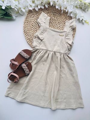 Vestido Coloritta, beige, 4t y 8t
