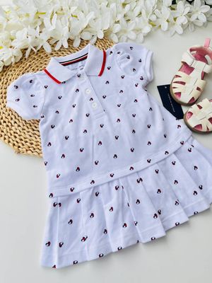 Vestido + calzoncito Tommy Hilfiger, 18m