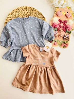 Set 2 vestidos Pl baby, 6 meses.