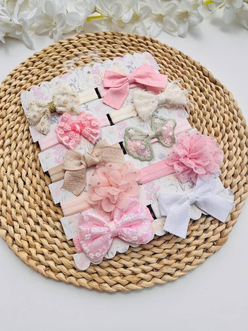 Set 10 cintillos Ava Olivia
