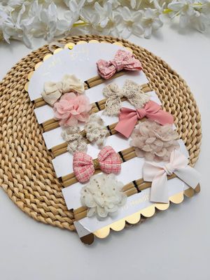 Set 10 cintillos Baby chic