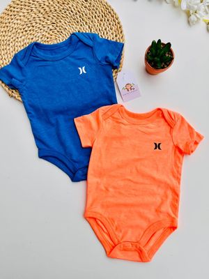 Set 2 bodys Hurley, 6m