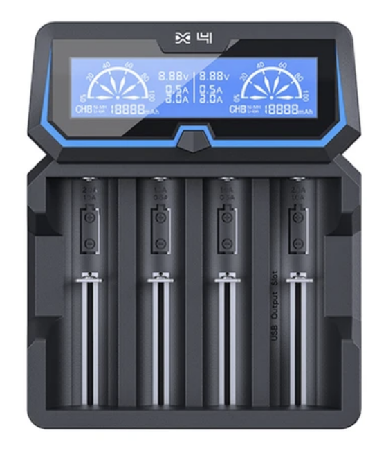 Battery Charger: XTAR X4 (Four Bay)