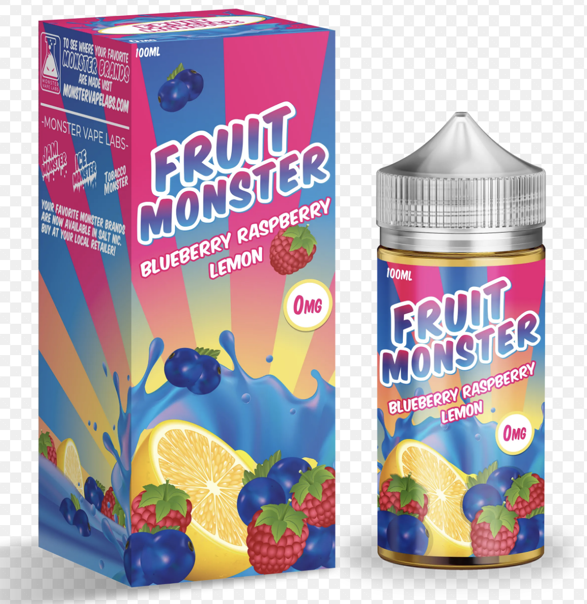 Fruit Monster Blueberry Raspberry Lemon 100ml