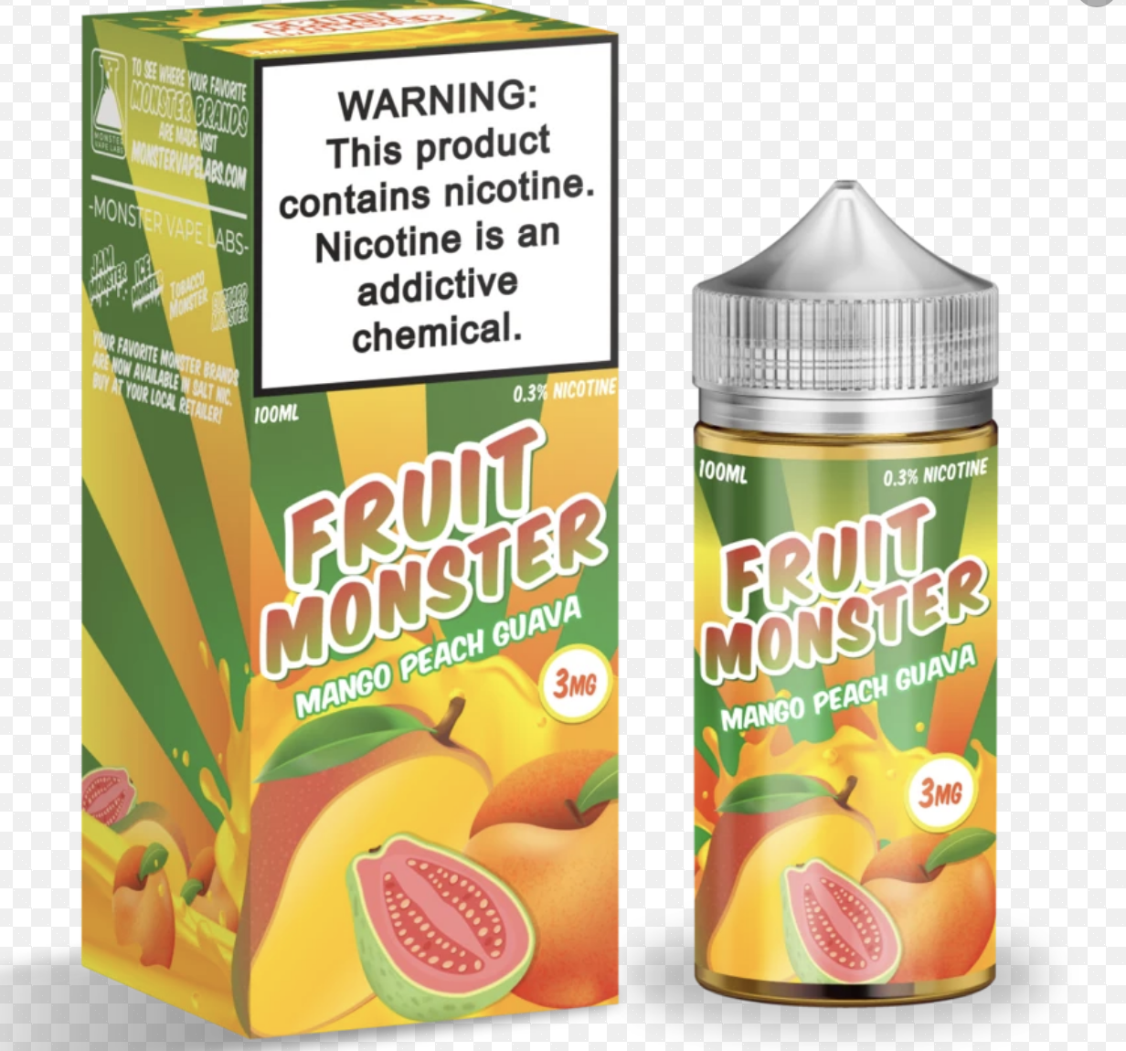 Fruit Monster Mango Peach Guava 100ml