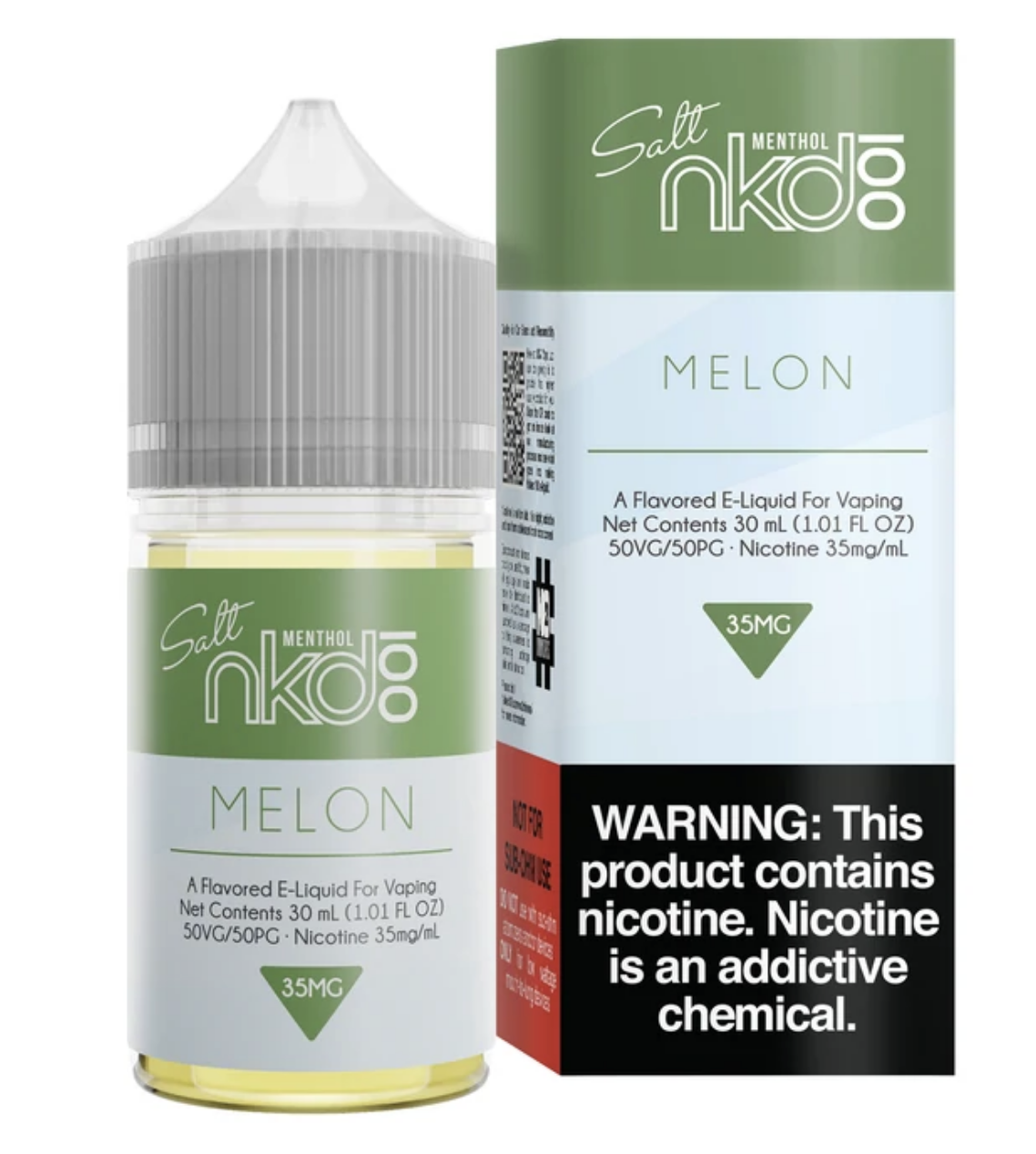 naked melon menthol salt