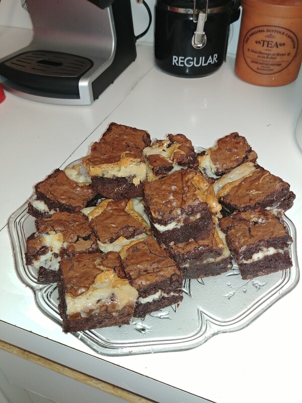 Cheesecake Brownies