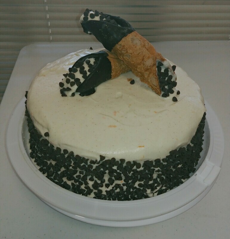 Cannoli Cake