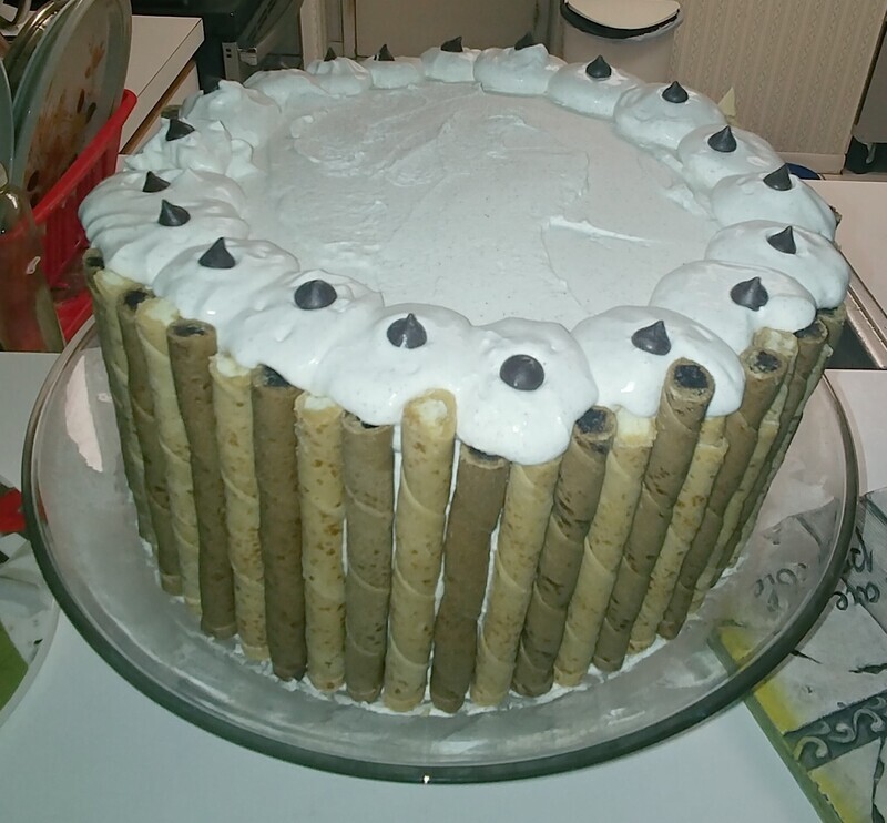 Cannoli Cake