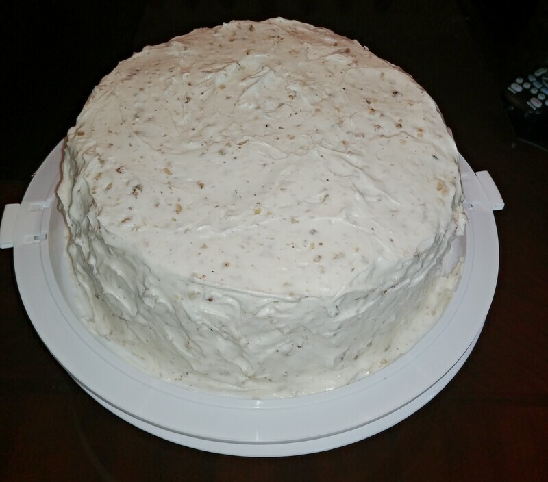 Walnut Cake / Cream Cheese Frosting