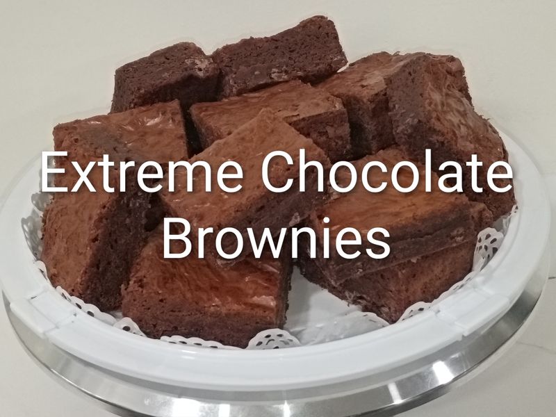 Extreme Chocolate Brownies 