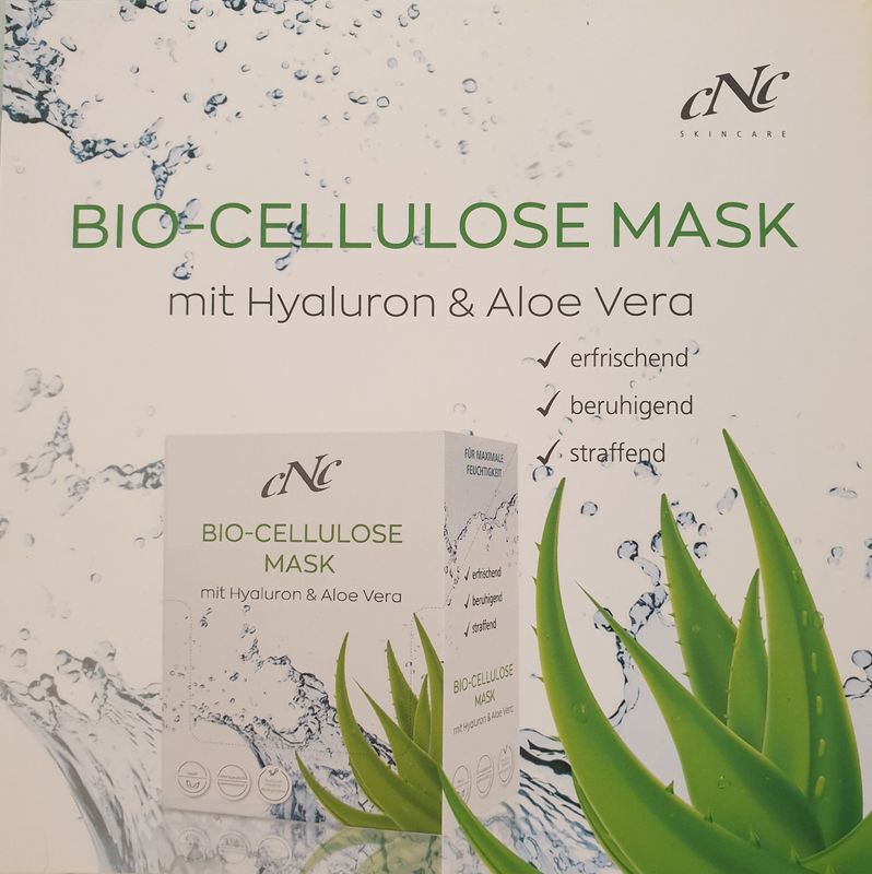 BIO-Cellulose Mask mit Hyaluron &amp; Aloe Vera
