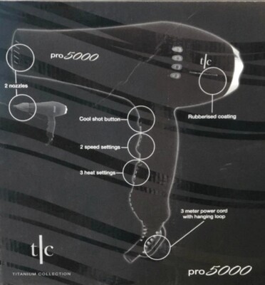 LED 5000 PRO HAIR DRYER