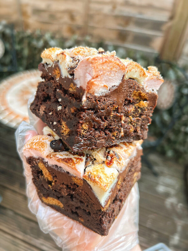 S'MORES FUDGE BROWNIE