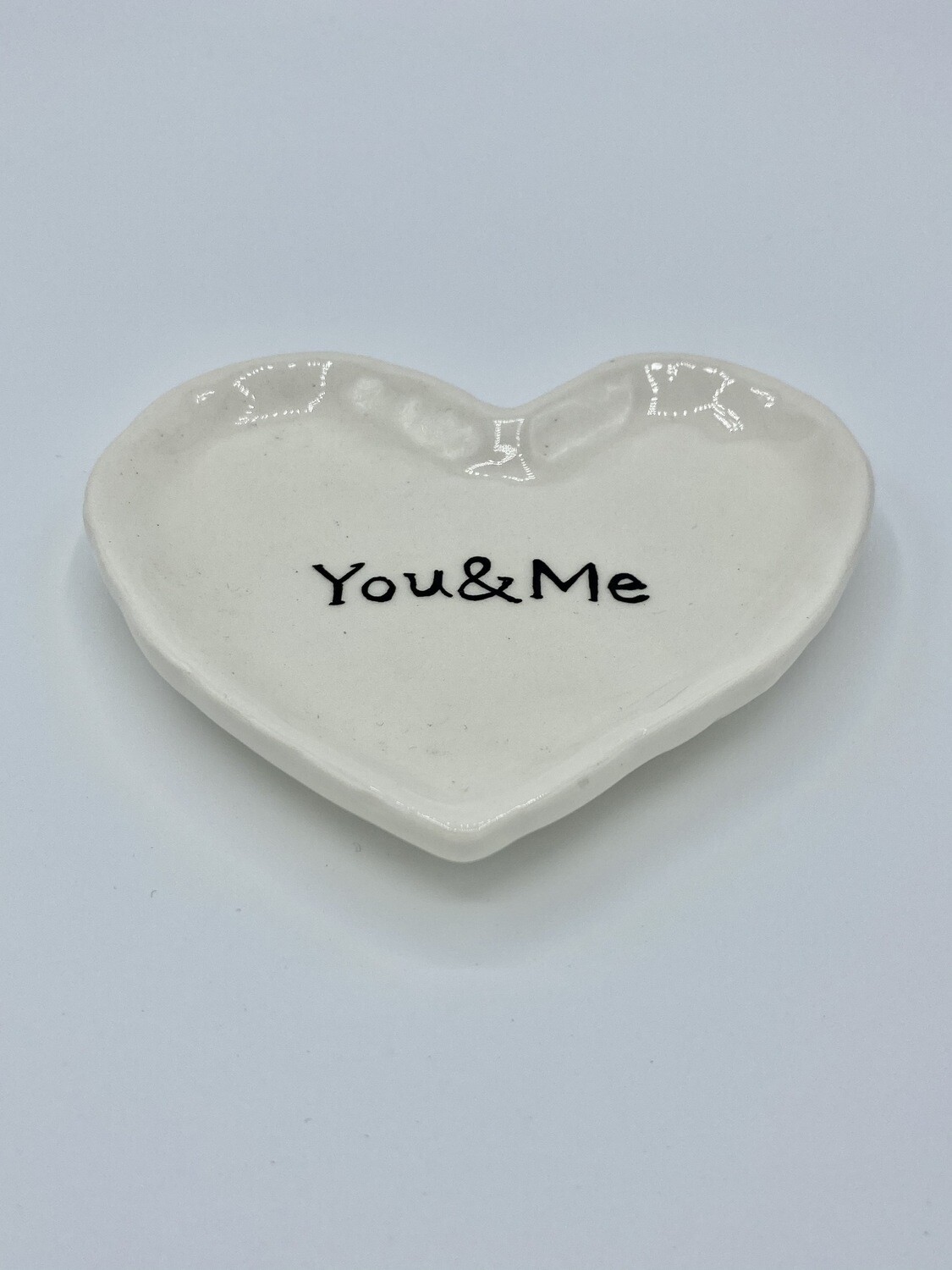 HK9937 You &amp; Me Heart Dish