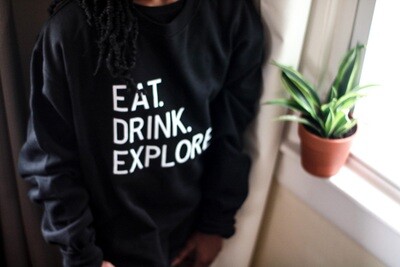 Black Crew Neck Sweatshirt Black Crew Neck Sweatshirt
