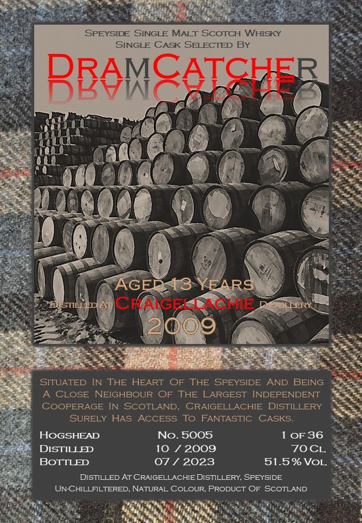 Craigellachie 2009 / 2cl Sample