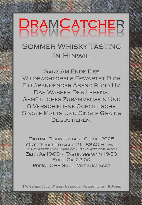 0 - Sommer Whisky Tasting 2025 in Hinwil