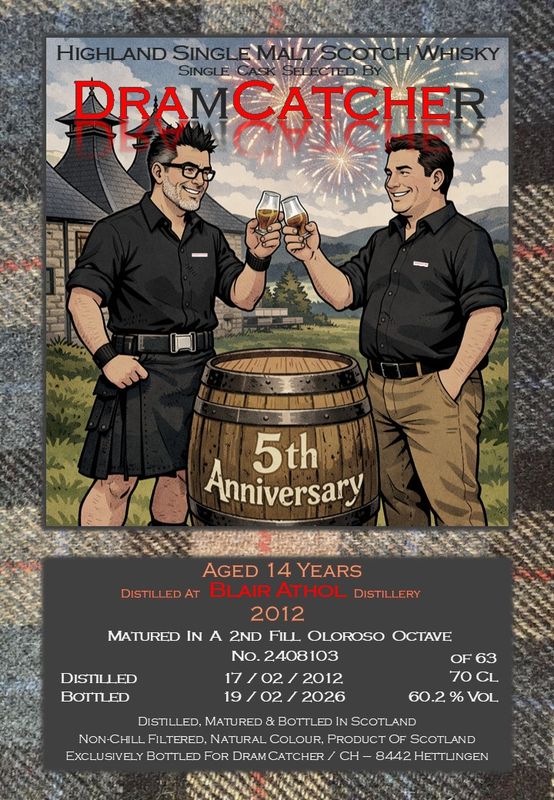 Blair Athol 2012 / 14yo / 5th Anniversary