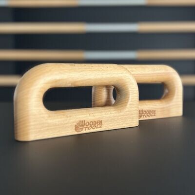 Perfect Push-Up Grips - Natural Lasered Perfect Push-Up Grips - Natural Lasered