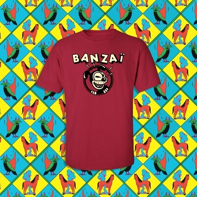 T-shirts BANZAI Classic / Red Cardinal