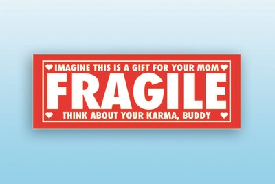 Sticker FRAGILE