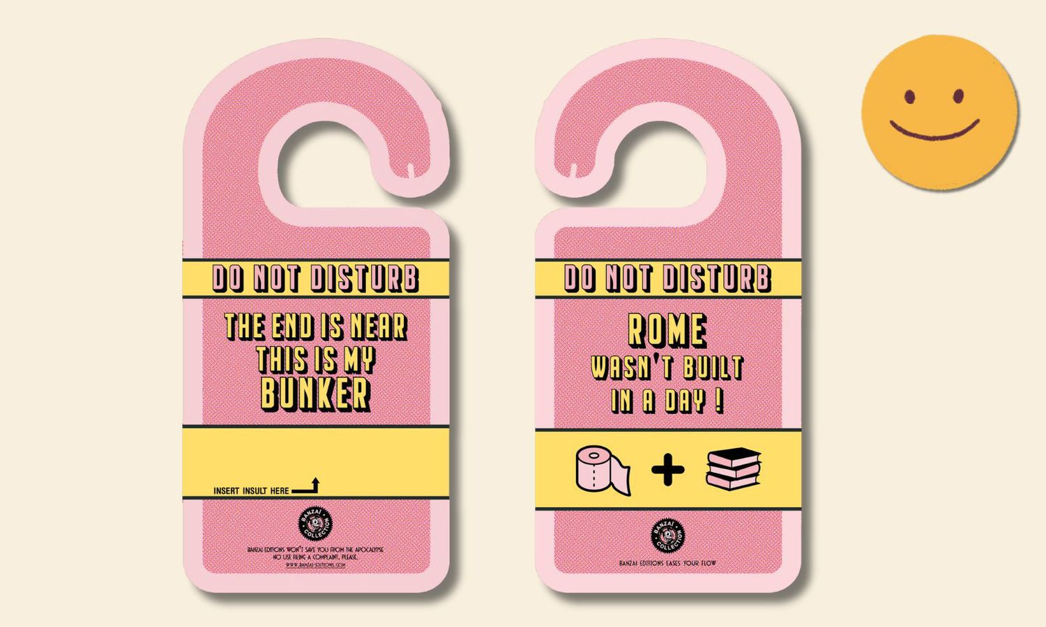 ​Door Hanger: DO NOT DISTURB!