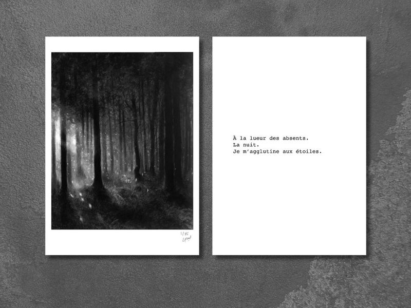 Les petites choses / Risographies de Magdalena Lamri