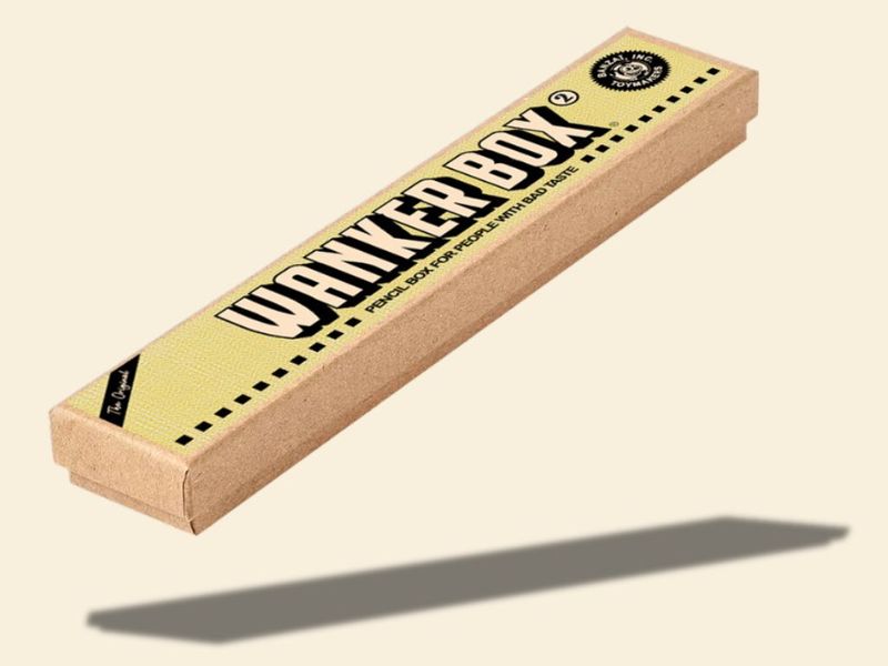​WANKER BOX 2 / Original Pencil Box for Persons of Bad Taste!
