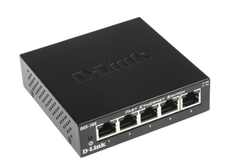5 Port Hub &amp; 2 x 1m Lan cables to extend your Network