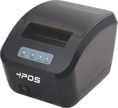 4POS 80mm Thermal BARCODE AND RECEIPT Printer (2 in 1)