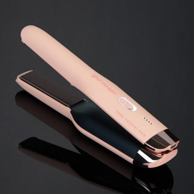 GHD Unplugged cordless hair straightener in Pink Peach GHD Unplugged cordless hair straightener in Pink Peach