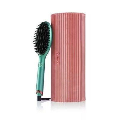 GHD Glide hot brush in alluring Jade Dreamland gift set. GHD Glide hot brush in alluring Jade Dreamland gift set.
