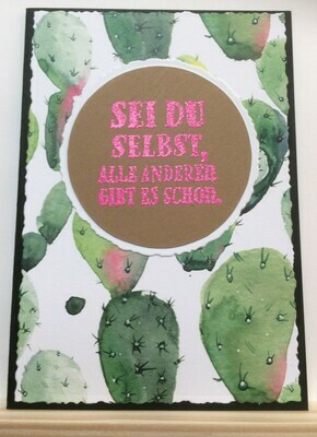 Sei du selbst, alle anderen gibt es schon