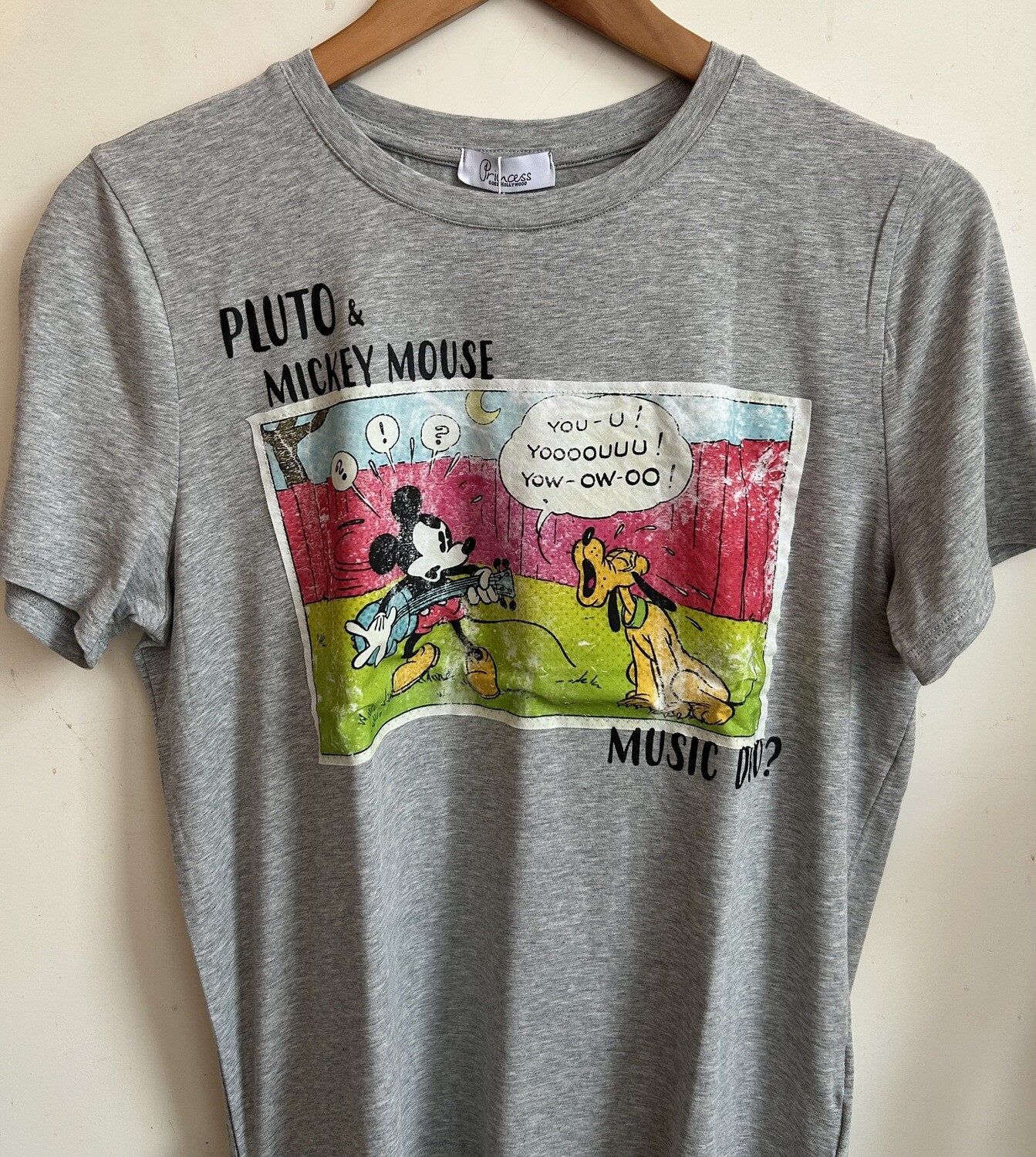 Princess  Pluto & Mickey T-Shirt k/m
