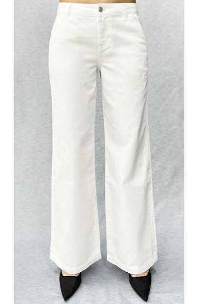 C.O.J Jeans Maxine Wide Leg White