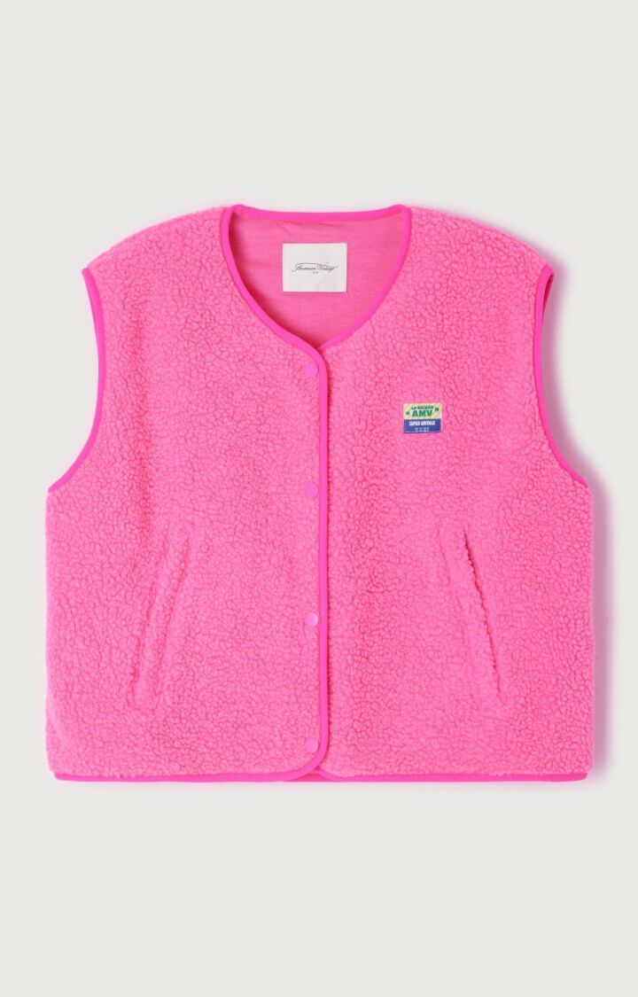American Vintage Gilet Ample Pink