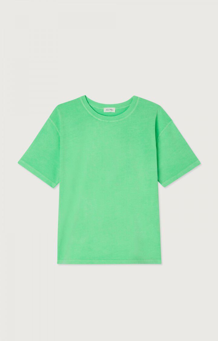 American Vintage T-Shirt Fizvalley Fluo Green