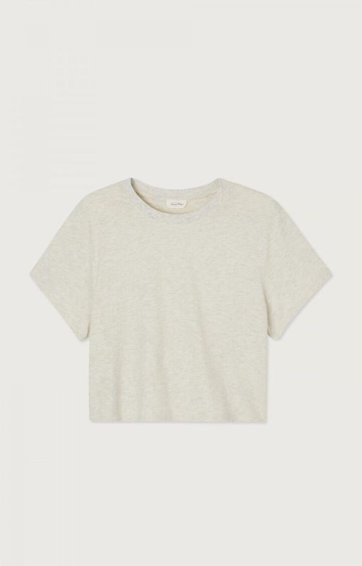 American Vintage Ypawood T-shirt k/m  Gris Shine