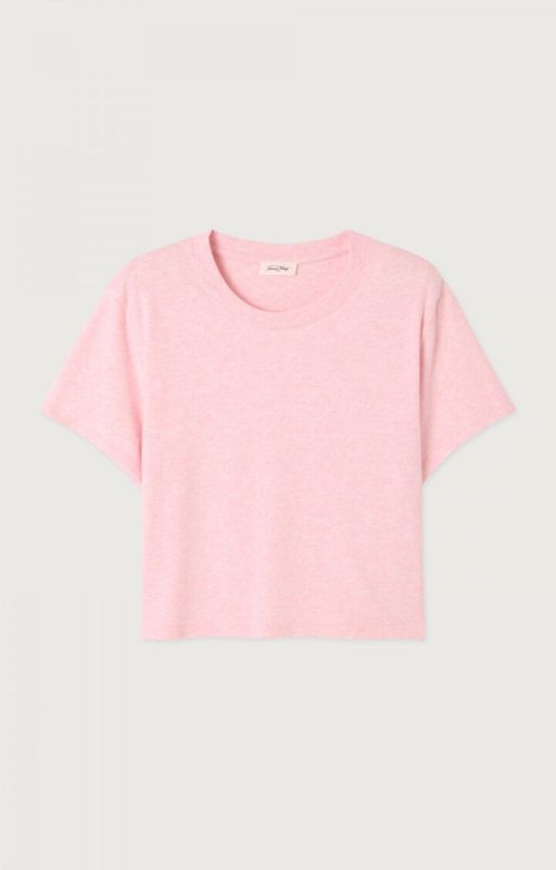 American Vintage Ypawood T-shirt k/m Roze