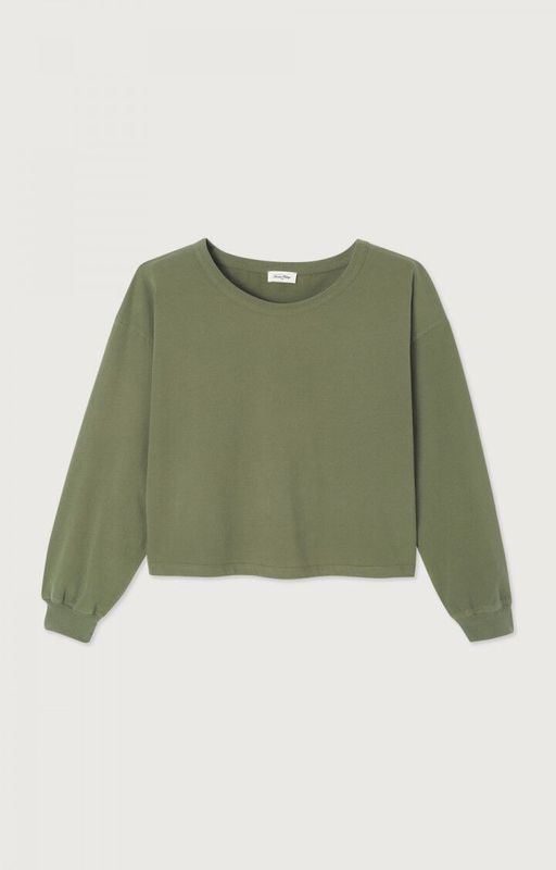 American Vintage Sweat Fazy  Green